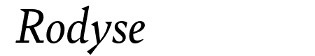 Bely Italic