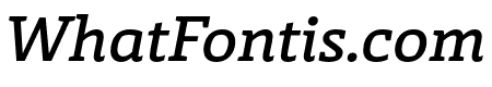 Laski Slab SemiBold Italic