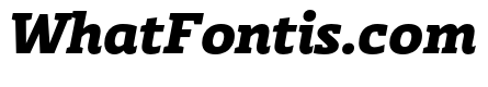 Laski Slab Stencil Black Italic