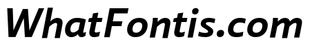 Laski Sans Bold Italic