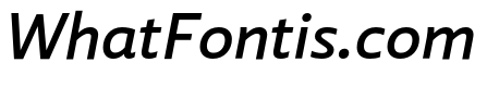 Laski Sans SemiBold Italic
