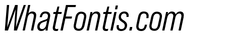 Bebas Neue Pro SemiExpanded Middle Italic