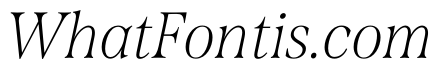 Span Thin Italic