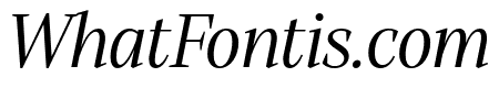 Alga Regular Italic