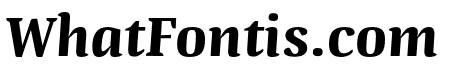Quador Bold Italic