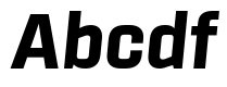 Sinter Bold Italic