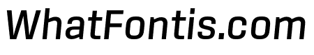 Sinter Medium Italic