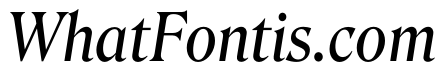 Roslindale Deck Narrow Italic