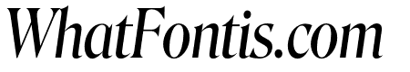 Roslindale Display Condensed Italic