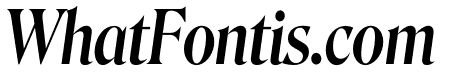 Roslindale Display Condensed Medium Italic