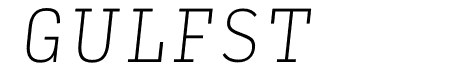 Input Serif Condensed Thin Italic
