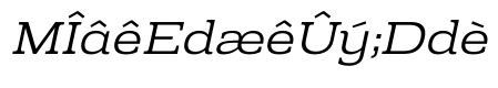 Prachamati Light Expanded Italic