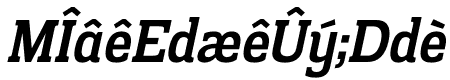 Prachamati Semi Bold Semi Condensed Italic