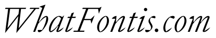 Signifier Extralight Italic