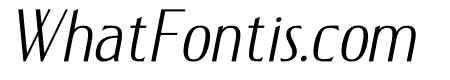 DELUXES MEDIUM ITALIC