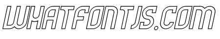 Futrons Outline Italic