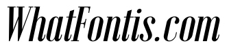 Emberly Semi Bold Narrow Italic