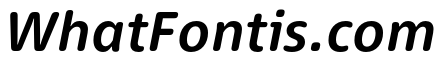 Dico Sans Soft Bold Italic