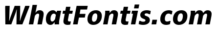 Dico Sans ExtraBold Italic