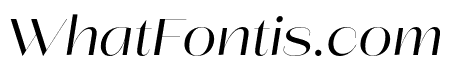 Lust Sans Italic