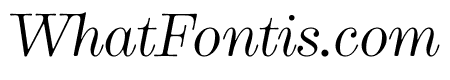 Baryton Italic