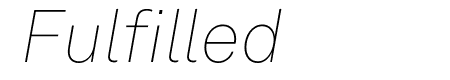 Akkurat Greek Thin Italic