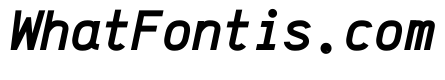 Anka/Coder Condensed Bold Italic