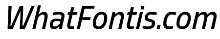 Storia Sans Medium Italic