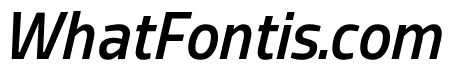 Storia Sans SemiBold Italic