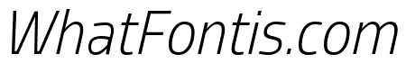 Storia Sans ExtraLight Italic