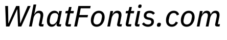 Aneliza Medium Italic