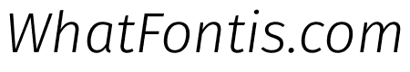 Trujillo Light Italic