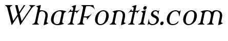 Modern Antiqua Book Oblique