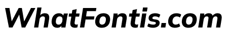 Winston Bold Italic