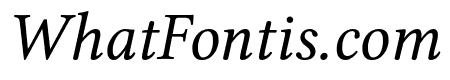 Libertinus Serif Italic