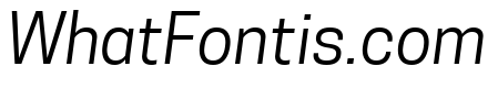 Tanohe Sans Italic