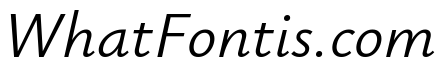 Isabella Sans Medium Italic
