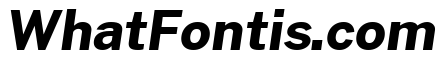 Morrison Bold Italic