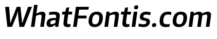 Plata Sans SemiBold Italic