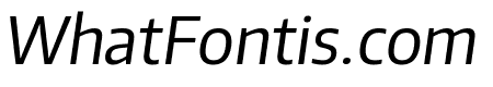 Plata Sans Italic