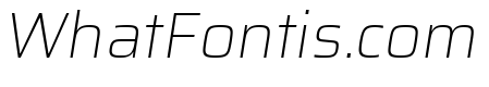 Azeri Sans ExtraLight Italic