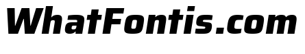 Azeri Sans ExtraBold Italic
