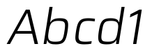 Azeri Sans Light Italic