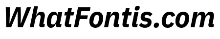 LVC Sans Bold Italic