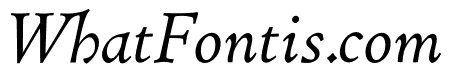 Coelacanth Italic