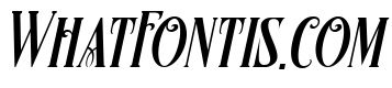 Tattoo beast Italic