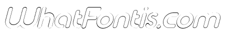 aremat font outline Italic