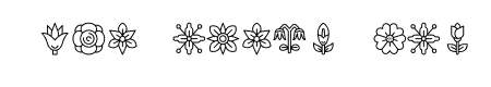 Flower-icons-font-30