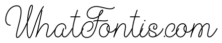 Wildflowers in Spring Script Font Regular
