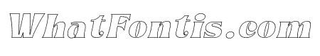 Beyond Worth Outline Italic